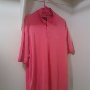 Tommy Bahama Pink/Red Mens Polo